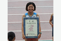 16．陸上　成年女子　５０００ｍＷ 4位　外所